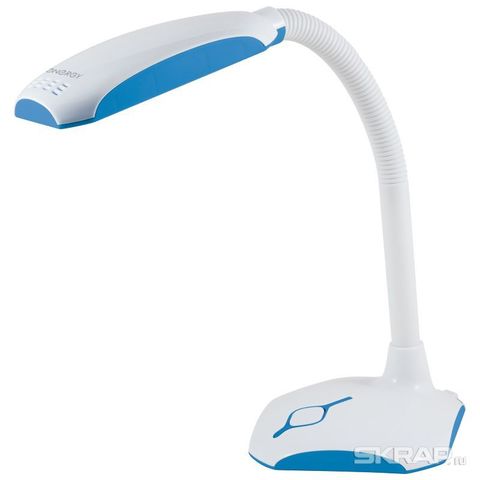 Лампа электрическая настольная ENERGY EN-LED17 бело-голубая