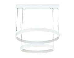 Светильник светодиодный подвесной с пультом FA6615/2 WH белый 119W D600/800*750 (ПДУ РАДИО 2.4G)