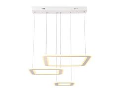 Подвесной светодиодный светильник с пультом FA4329/3 WH белый 3000K/4200K/6400K 154W 650*460*590 (ПДУ РАДИО 2.4G)