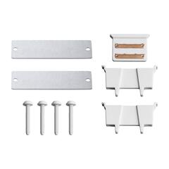 359612 OVER NT25 070 белый Соединитель прямой токопроводящий IP20 220-240V FATTO