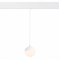 ST358.533.07 Магнитный трековый светильник подвесной белый LED 1*7W 3000K 520Lm Ra>80 120° IP20 D90xH90 48V