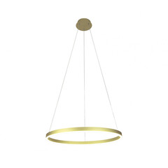 08214,32P(3000K) Подвес Тор светлое матовое золото d80 h150 Led 50W (3000K) 2 типа крепления