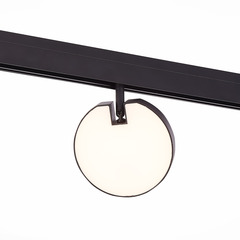 ST359.436.15 Магнитный трековый светильник Черный LED 1*15W 3000K 760Lm Ra>80 120° IP20 L150xW28xH211 48V