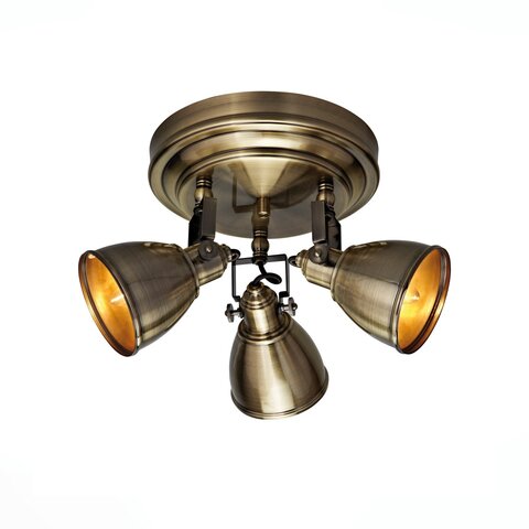 104050 Светильник потолочный Античная бронза/Античная бронза E14 1*40W