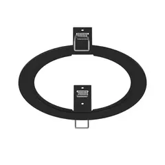 217917 Рамка INTERO 111 ROUND ЧЕРНЫЙ Lightstar