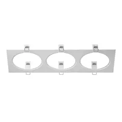 217836 Рамка INTERO 111 Triple QUADRO БЕЛЫЙ Lightstar
