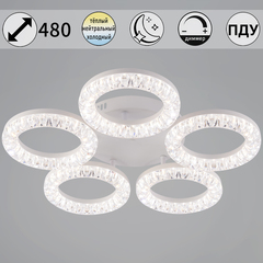 09847-0.3-05A WH светильник потолочный