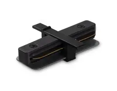 Коннектор прямой для встраиваемого шинопровода Standard 220V PRO GL7162 BK черный IP20 81*60