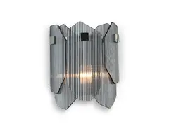 Светильник настенный LH31207/2 SN/SM сатин никель/дымчатый E14*2 max 40W 220*150*270