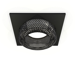 Комплект встраиваемого светильника XC7632021 SBK/BK черный песок/тонированный MR16 GU5.3 (C7632, N7192)