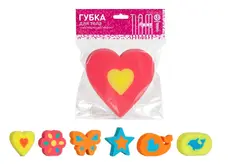 Губка для тела TIAMO 4Play "ФАНТАЗИЯ", плоская лазерная