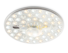 Светодиодный модуль на магнитах FZ1502 AL алюминий IP20 17W 6500K D155*25 (Без ПДУ)