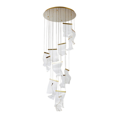 Каскадная люстра Arte lamp GRAPPOLO A2283SP-14GO, 1хLED