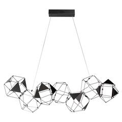 5087/32L L-VISION ODL25 505 черный хром/металл Люстра LED 32W 4000K 1900Лм TRELLIS