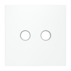 VLS001602 Накладка для розетки телевизионной оконечной TV+SAT, S70 (белый матовый). (ТМ Maytoni)