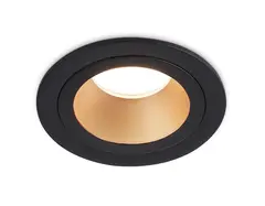 Светильник встраиваемый TN102825 BK/GD черный/золото GU5.3 D92*50
