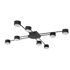 Потолочная люстра Arte Lamp TRACY A1527PL-8BK, 8хGX53