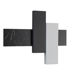 Настенный светильник Indigo 14023/2W Black stone, 2хLED