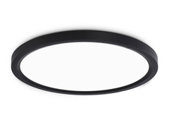 Светильник светодиодный ультратонкий FZ1908 BK черный IP54 35W 3000K-6500K CCT-переключатель D450*25 (Без ПДУ)