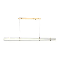 SL6245.223.01 Светильник подвесной ST-Luce золотистый/Прозрачный LED 1*30W 4000K