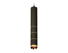 Комплект подвесного светильника XP6302050 SBK/PYG черный песок/золото желтое полированное MR16 GU5.3 (A2302, C6356, A202, C6302, A2062, C6302, A2062, C6302, N6134)