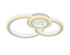 Потолочный светодиодный светильник с пультом FA861 WH белый 71W 580*430*120 (ПДУ РАДИО 2.4)