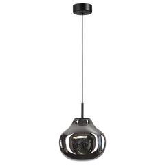 5097/4LC PENDANT ODL25 363 черный/дымчатый/металл/стекло Подвес LED 4W 4000K 388Лм VASO
