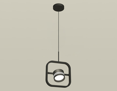 Комплект подвесного поворотного светильника с акрилом XB9119154 SBK/FR черный песок/белый матовый GX53 (C9119, N8478)