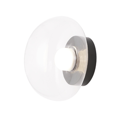 Бра Crystal Lux BOSQUE AP1 BLACK/TRANSPARENT 0270/401