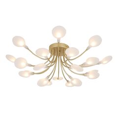 Потолочная люстра Skein 4197-20C, 20*G4LED*3W. ТМ F-Promo
