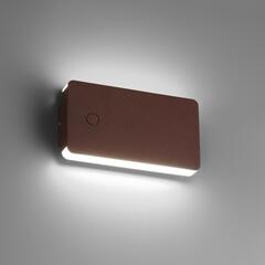 359591 STREET NT25 702  коричневый Светильник ландшафтный с переключ. цв. температуры IP54 LED 10W 100-240V 3000К\4000К\6000К STRAIT