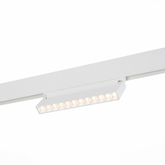 ST364.536.12 Магнитный трековый светильник белый LED 1*12W 3000K 1 009Lm Ra>80 36° IP20 L219xW22xH108 48V