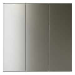 VLS000504 Клавиши для выключателя/переключателя трехклавишного, S70 (шелк). (ТМ Maytoni)