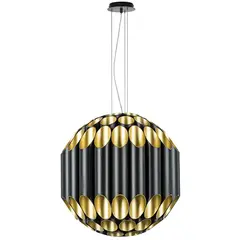 720807 Люстра SIENA 80х40W G9 ЧЕРНЫЙ/ЗОЛОТО Lightstar