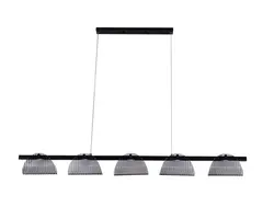 Люстра Каспи черный L132 h150 Led 5*6W (4000K)