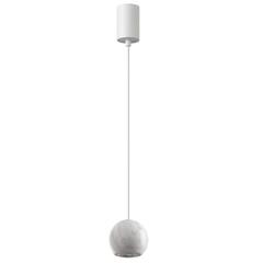 4359/5L MIDCENT ODL26 Подвесной светильник белый мрамор/металл IP20 LED 5W 3000K 220V DEX