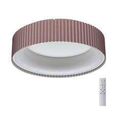 7714/56L AVRA LED SN 574 Светильник металл/акрил/белый/мокко LED 56Вт 3000-6500К D460 IP20 пульт ДУ SHARMEL