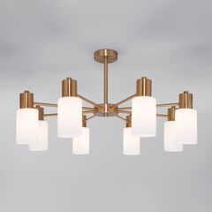 Умная потолочная люстра в стиле лофт 70160/8 латунь Smart