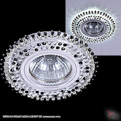 59502-9.0-001MN MR16+LED3W BK светильник точ.
