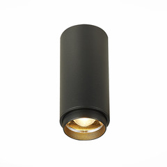 ST600.432.10 Светильник потолочный Zoom Черный LED 1*10W 3000K 1 000Lm Ra>80 15-60° IP20 D59xH130 170-240VV