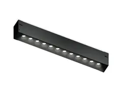 Светильник светодиодный трековый для шинопровода Magnetic GL1720 BK черный IP20 12W 4200K 220V 24° 232*25*42 (Без ПДУ)