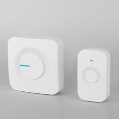 Звонок беспроводной 52M IP44 DBQ23M WL белый
