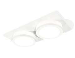 Комплект встраиваемого светильника XC7635041 SWH/FR белый песок/белый матовый MR16 GU5.3 (C7635, N7120)