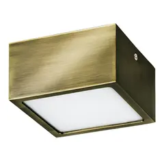 213921 Светильник ZOLLA QUAD LED-SQ 10W 780LM ЗЕЛЕНАЯ БРОНЗА 4000K IP44 Lightstar