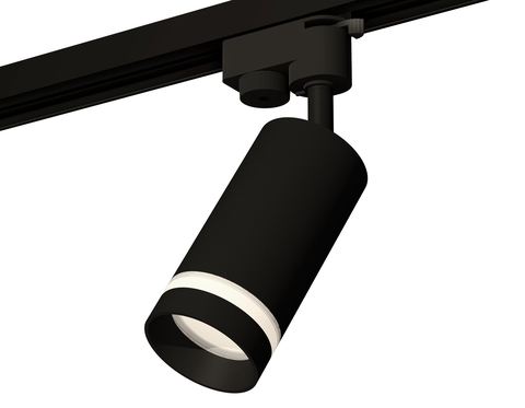 Комплект трекового светильника XT6323111 SBK/FR черный песок/белый матовый MR16 GU5.3 (A2521, C6323, N6229)