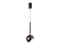07529-1A,29 Подвес Тимо черный жемчуг d12 h165 Led 8W (4000K) с лифтом