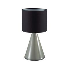 8132/1T MODERNI LN26 480 серый/черный, керамика/текстиль Настольная лампа Е14 1*40W 220V SEGI