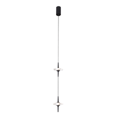 SL6231.403.02 Светильник подвесной ST-Luce Черный/Прозрачный LED 2*5W 4000K