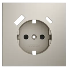 VLS001003 Накладка для розетки с заземлением и защитными шторками, с USB A+C, S70 (кашемир). (ТМ Maytoni)