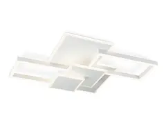 Светильник светодиодный потолочный FA1031/5 WH белый 95W 3000K-6400K 705*500*95 (ПДУ ИК)